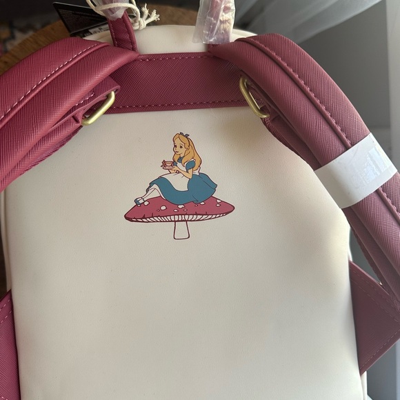 Disney Loungefly Backpack Alice in Wonderland - Picture 5 of 9